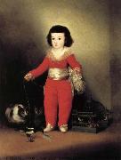 Francisco Goya Manuel Osorio de Zuniga oil painting reproduction